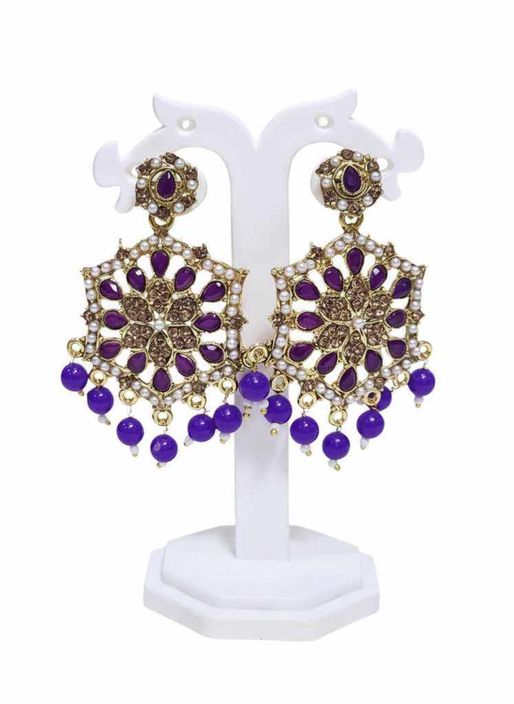 Purple ChandBali